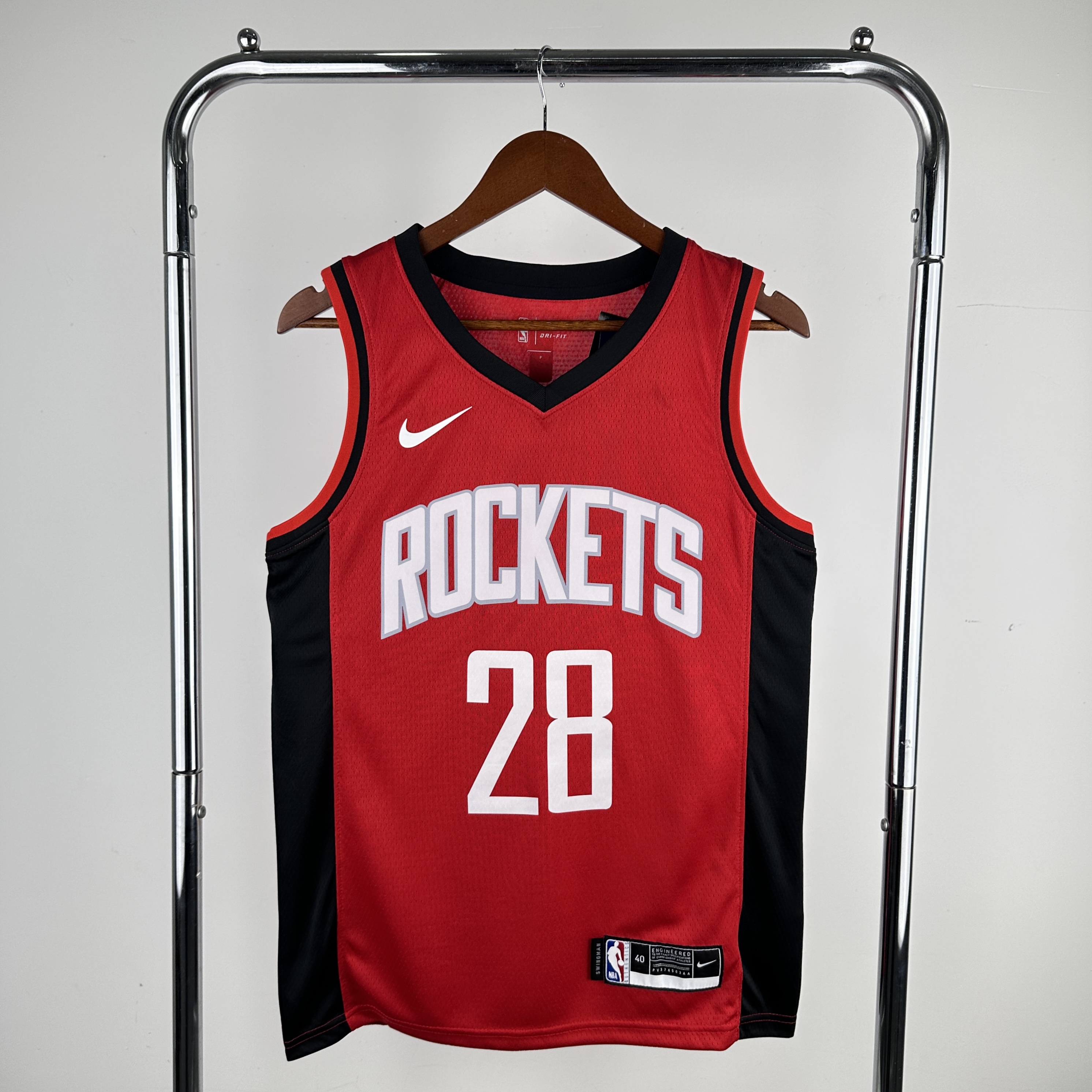 Men Houston Rockets #28 Sengun Red Nike 2024 NBA Jersey->houston rockets->NBA Jersey